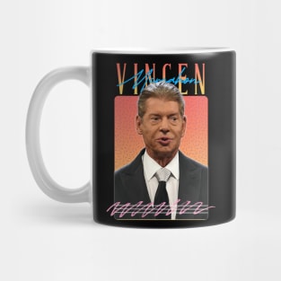 Vincen Mcmahon Retro Aesthetics Fan Art Mug